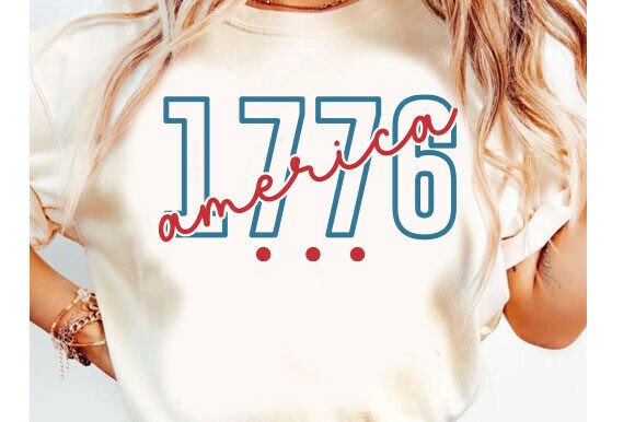 1776 America SVG PNG, 4th of July