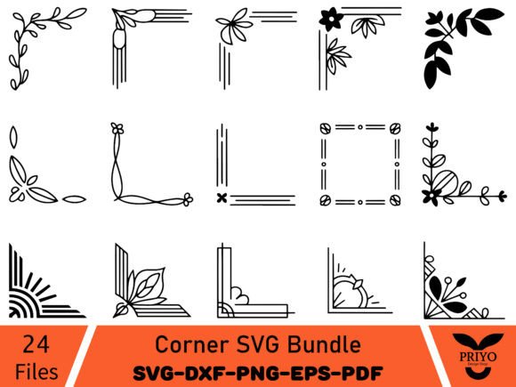Corner SVG Bundle