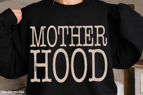 Mother Hood SVG, Trendy Mama SVG