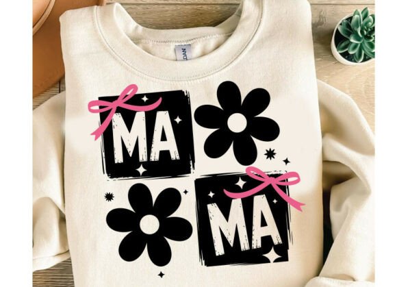 Preppy Mama Coquette Bow SVG