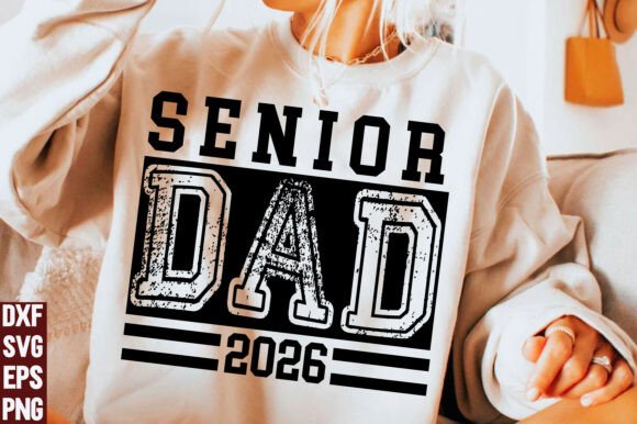 Senior Dad 2026 SVG PNG