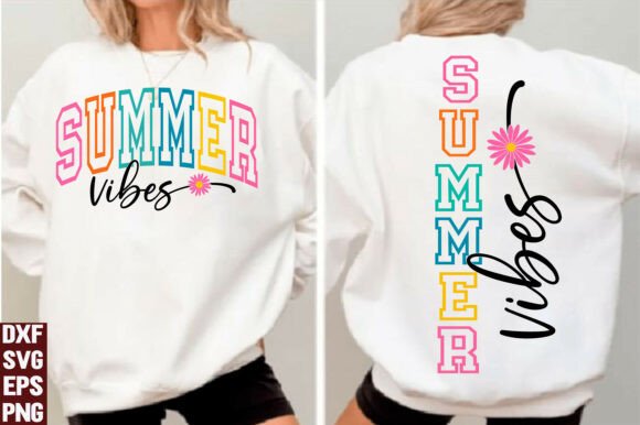 Summer Vibes SVG, PNG